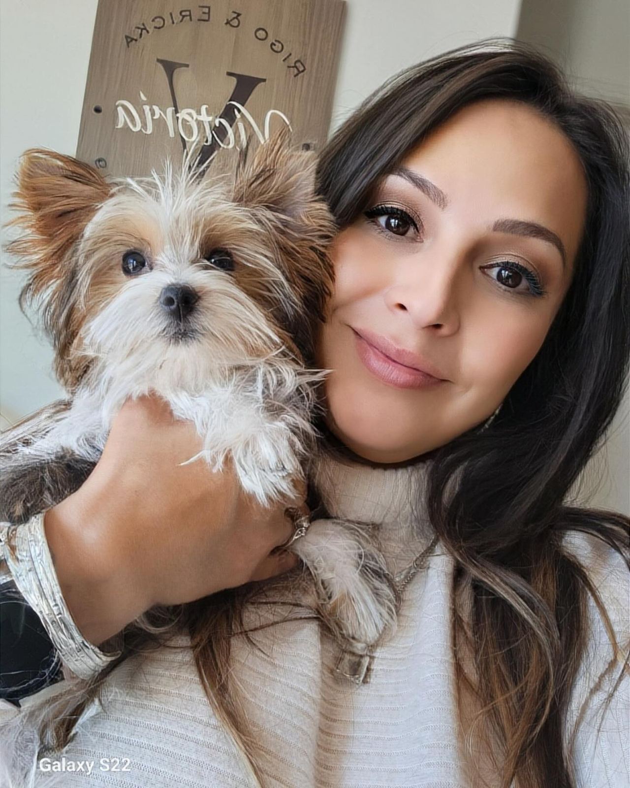 Teacup Yorkie puppy in a forever home